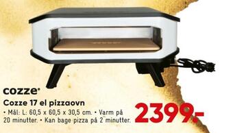 Bilka Cozze pizzaovn tilbud