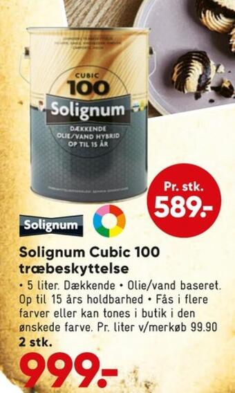Bilka Solignum træbeskyttelse tilbud