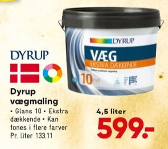 Bilka Dyrup maling tilbud