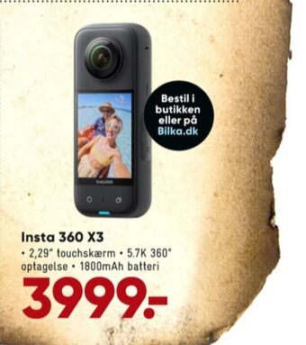 X3 videokamera