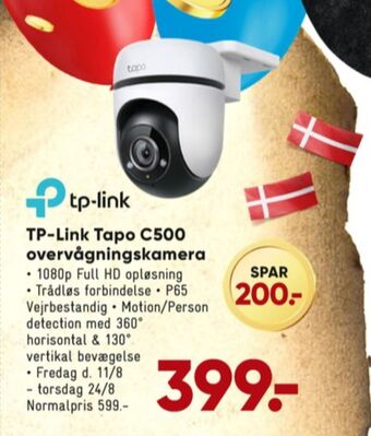 Bilka Tp-link overvågningskamera tilbud