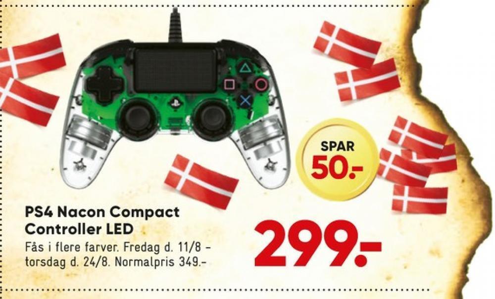 Playstation 4 controller tilbud hos Bilka