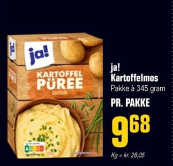 Poetzsch Padborg ja! Kartoffelmos Pakke à 345 gram tilbud