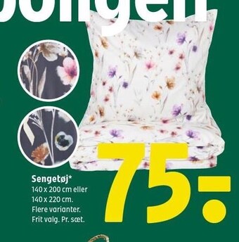 Coop 365 Sengetøj 140 - flere varianter tilbud