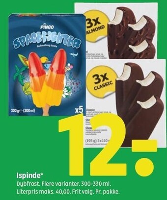 Coop 365 Ispinde - flere varianter tilbud