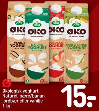 REMA 1000 Arla yoghurt pære & banan tilbud