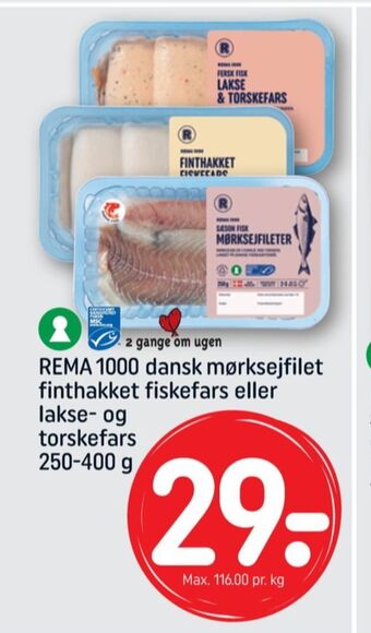 REMA 1000 Rema 1000 fiskefars tilbud