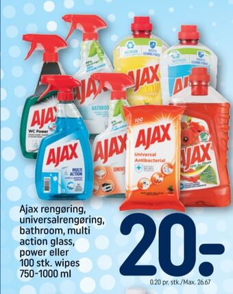 REMA 1000 Ajax rengøring - universal tilbud