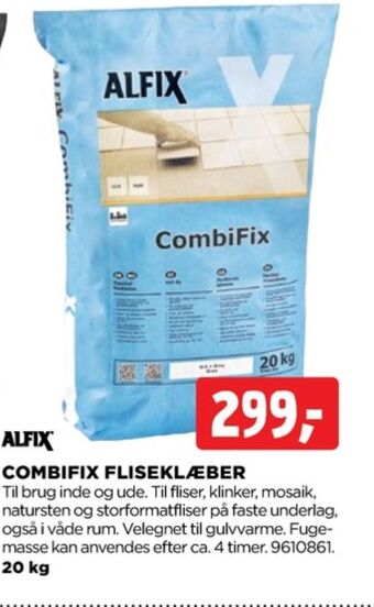 jem & fix Alfix fliseklæb tilbud
