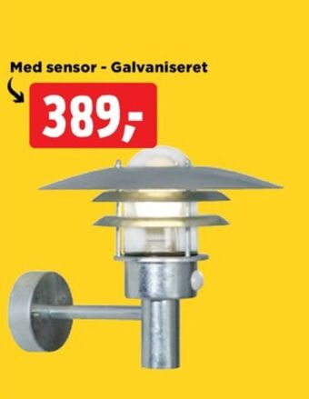 jem & fix Blokhus væglampe tilbud