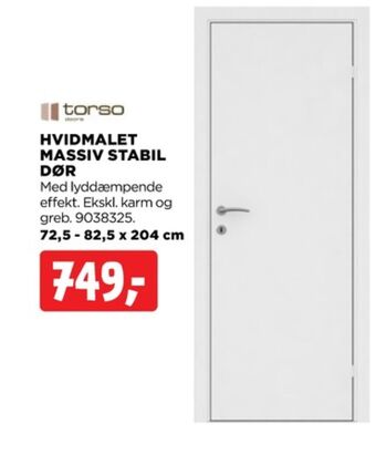 jem & fix Torso dør tilbud