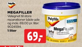 jem & fix Polyfilla spartelmasse tilbud
