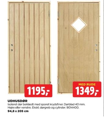 jem & fix Ukendt dør tilbud