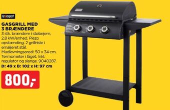 jem & fix Grillexpert gasgrill tilbud