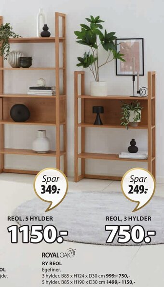 JYSK RY REOL tilbud