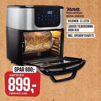 Skousen Nova airfryer tilbud