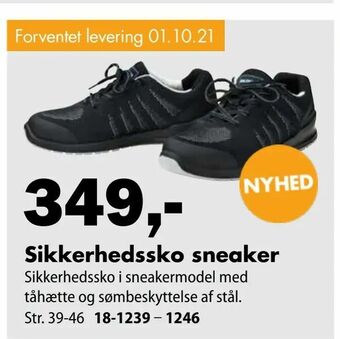 Sikkerhedssko sneaker