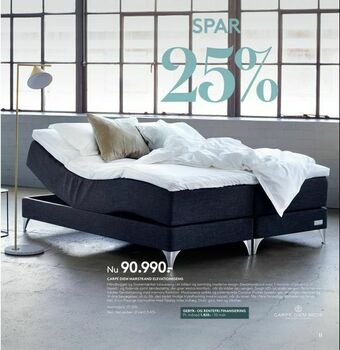 SengeSpecialisten Carpe diem marstrand elevationsseng tilbud