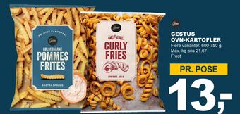 Let-Køb Gestus kartoffelprodukter tilbud