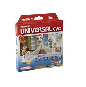 Tætningsliste universal evo transparent - 6 m