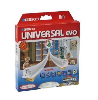 jem & fix Tætningsliste universal evo hvid - 6 m tilbud