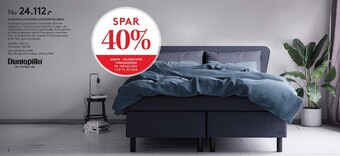 SengeSpecialisten Dunlopillo passion kontinentalseng tilbud