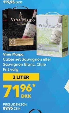 BorderShop Vina maipo tilbud