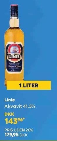 BorderShop Linie akvavit tilbud