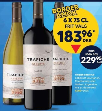 BorderShop Trapiche reserve tilbud