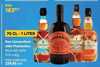 BorderShop Ron compañero eller plantation tilbud