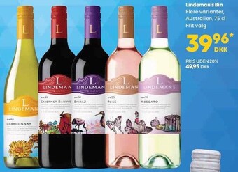 BorderShop Lindeman's bin tilbud