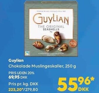 BorderShop Guylian chokolade tilbud