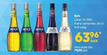 BorderShop Bols likør tilbud