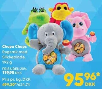 BorderShop Chupa chups rygsæk med slikkepinde tilbud