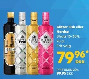 BorderShop Glitter fisk eller nordsø tilbud