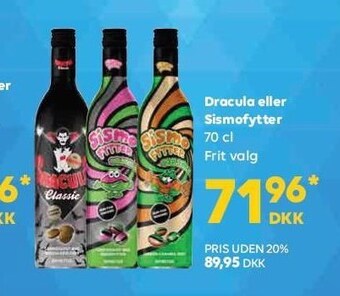 BorderShop Dracula eller sismofytter tilbud