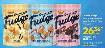 BorderShop Cloetta fudge tilbud