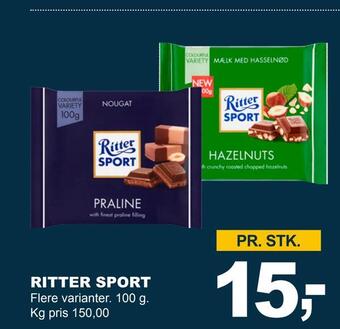 Let-Køb Ritter sport tilbud