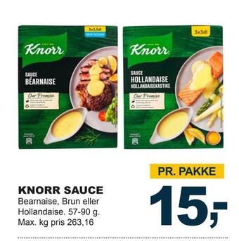 Let-Køb Knorr sauce tilbud