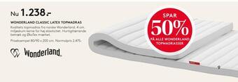 SENG Wonderland classic latex topmadras tilbud