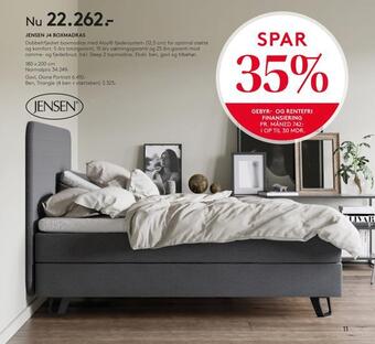 SENG Jensen j4 boxmadras tilbud