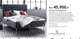 SENG Carpe diem malö boxmadras tilbud