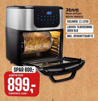 Nova airfryer nova-188410