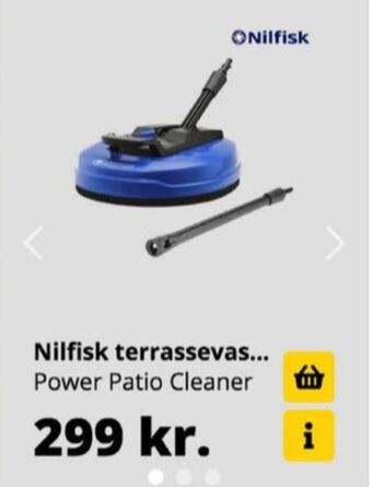 Nilfisk terrasserenser