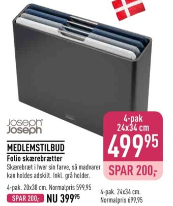 Imerco Josephjoseph skærebræt tilbud