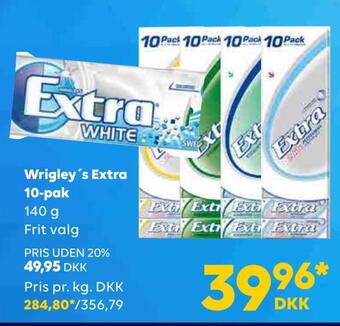 Wrigley's extra 10-pak