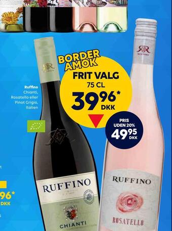 BorderShop Ruffino tilbud