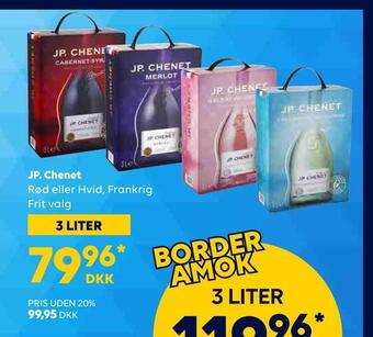 BorderShop Jp. chenet tilbud