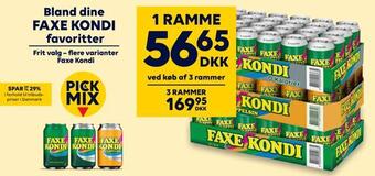BorderShop Faxe kondi tilbud