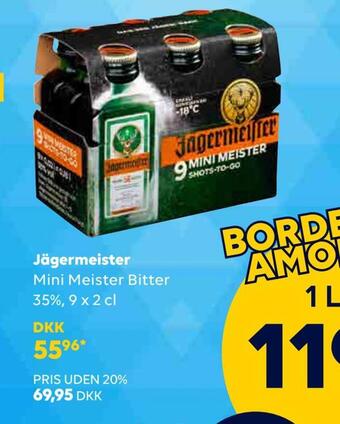 BorderShop Jägermeister tilbud